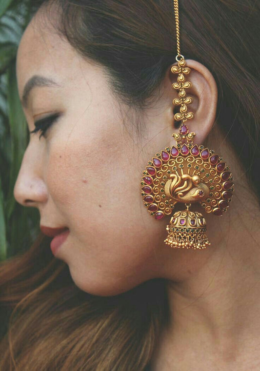 Chhaya Super Beauty Look Earchain