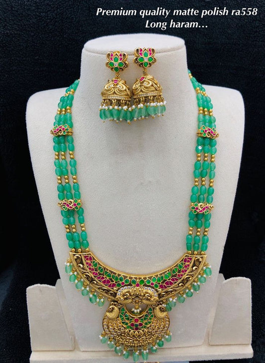 Premium Long Polished haram Set